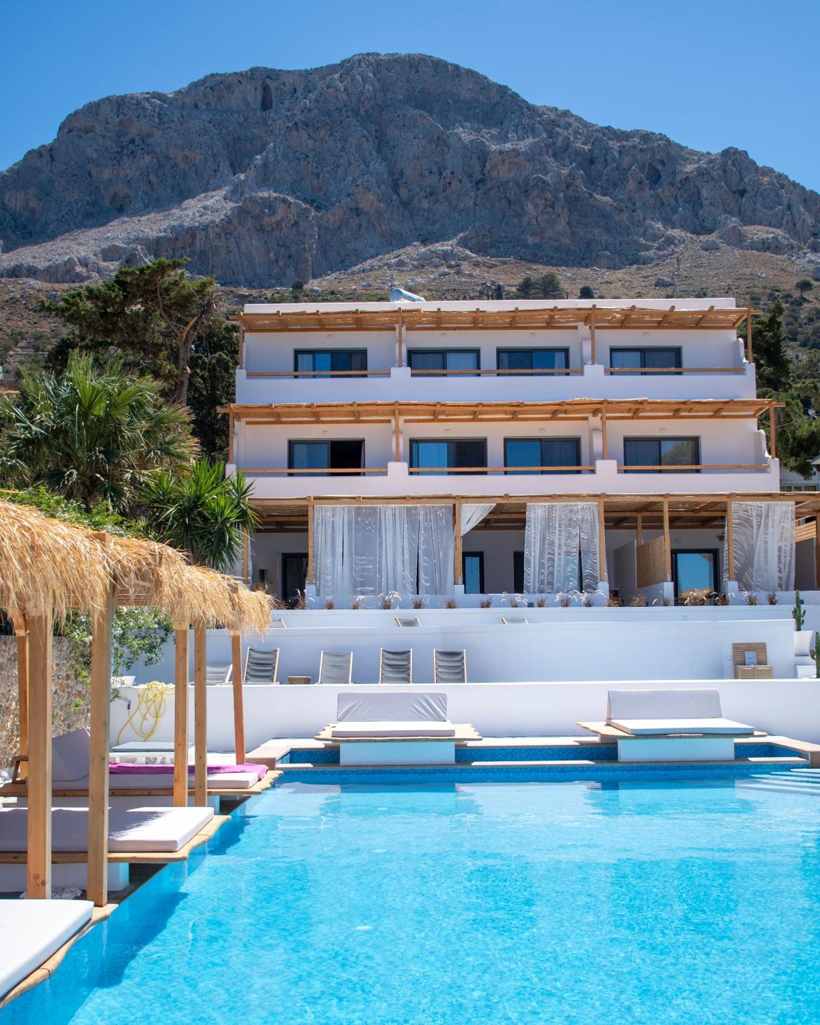 Spongia Hotel Suites & Spa Myrties Bagian luar foto